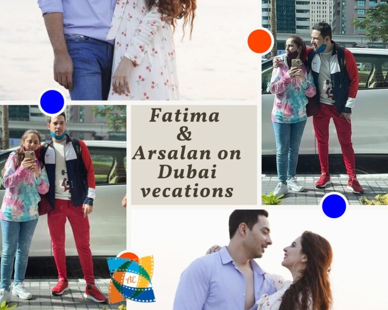 Fatima And Arsalan on Dubai Vacations –