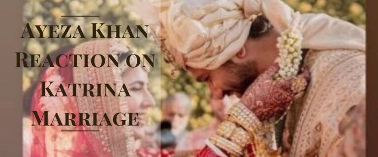 Ayeza Khan Happiness on Katrina Kaif and Vicky Kaushal’s wedding