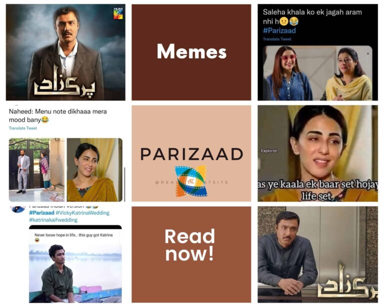 Parizaad drama Memes – Hum Tv trendy Drama [2021]