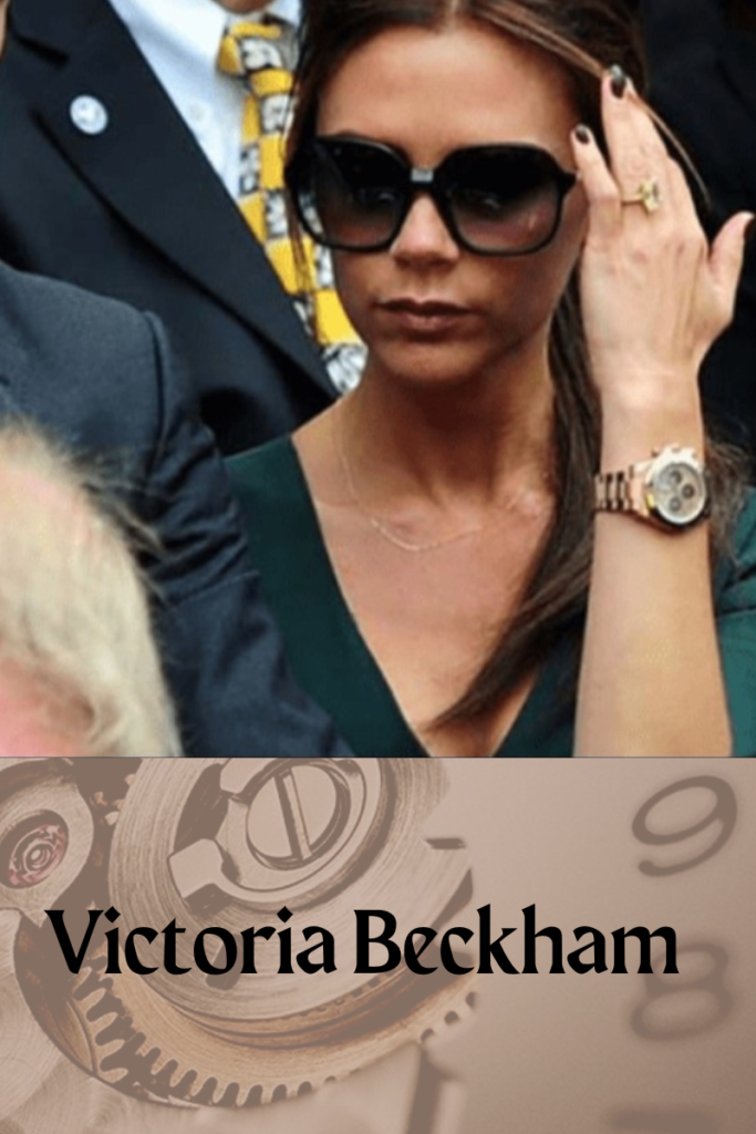 female celebrities wearing rolex watches
