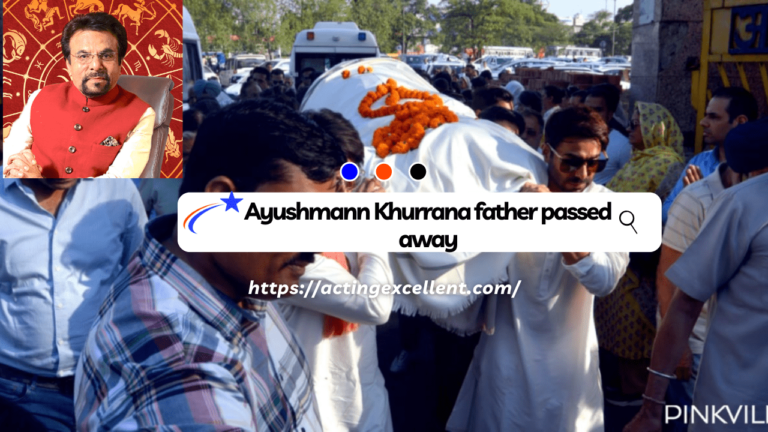 Ayushmann Khurrana father passed away