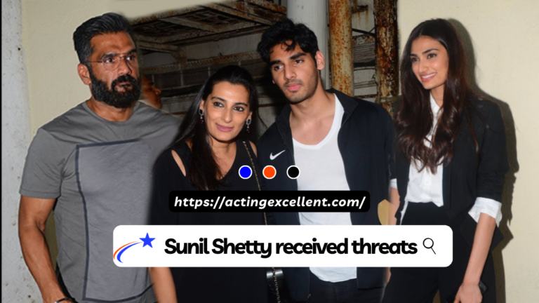 Bollywood star Sunil Shetty received threats from the ‘underworld’
