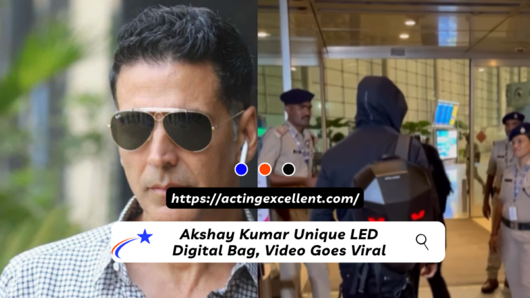 Akshay Kumar Unique LED Digital Bag, Video Goes Viral
