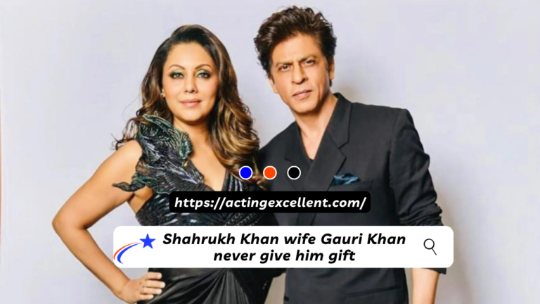 Shahrukh Khan wife Gauri Khan never give him gift