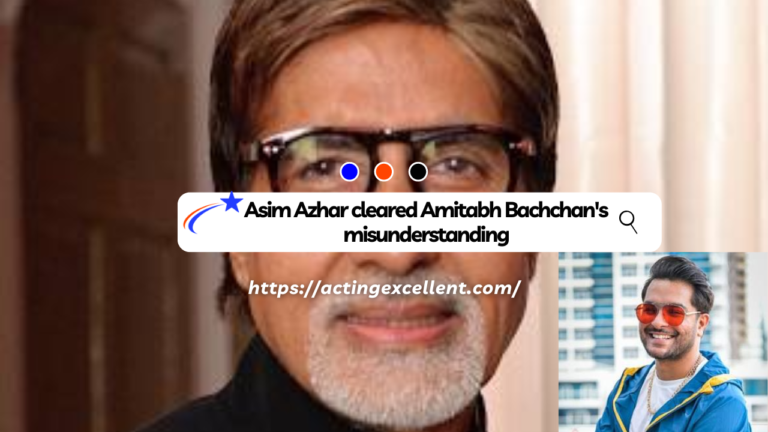 Pakistani Singer Asim Azhar cleared Amitabh Bachchan’s misunderstanding