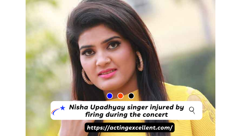 Nisha Upadhyay singer injured by firing during the concert