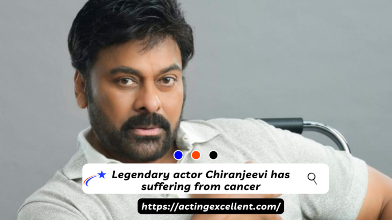 Actor Chiranjeevi is suffering from cancer?
