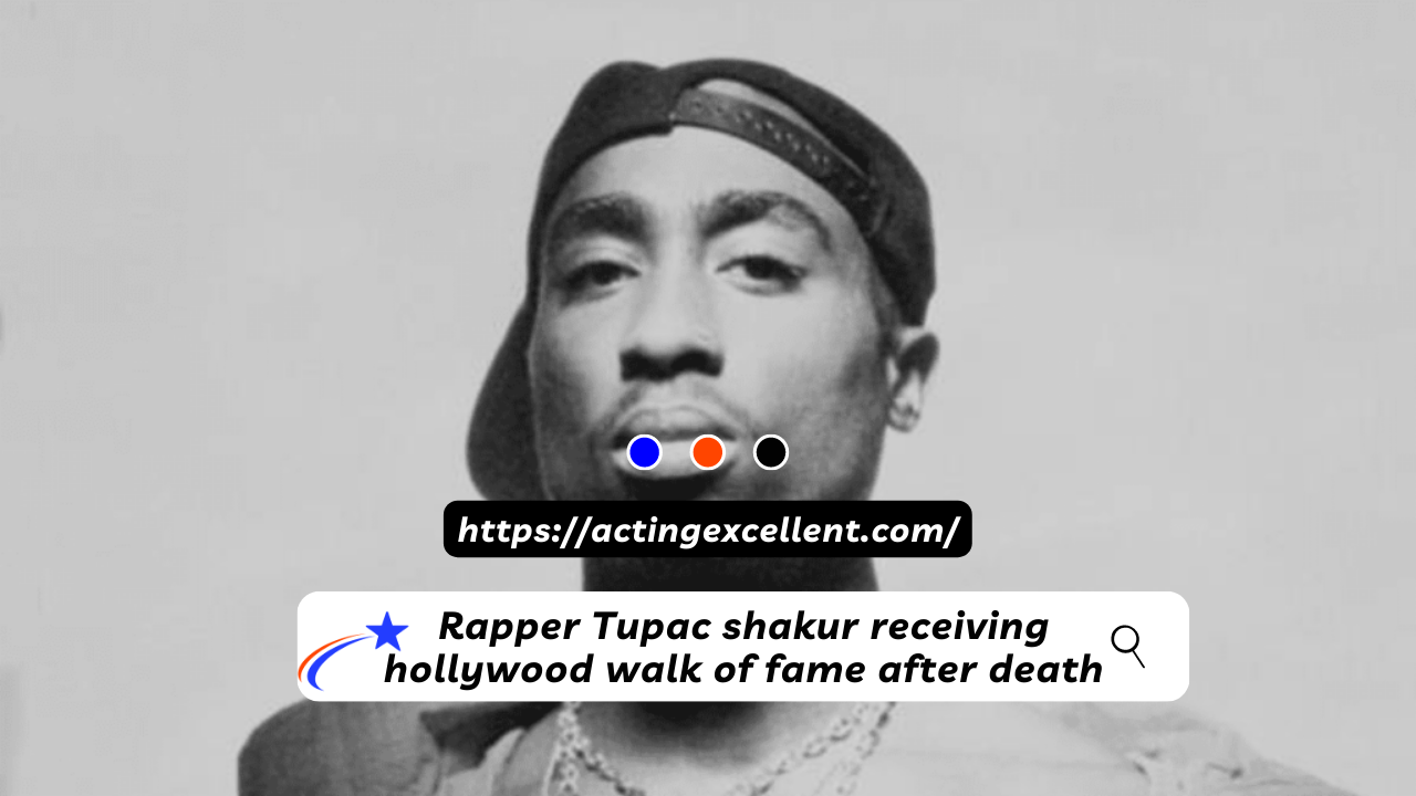 Rapper Tupac shakur
