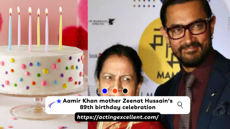 Aamir Khan mother Zeenat Hussain’s 89th birthday celebration