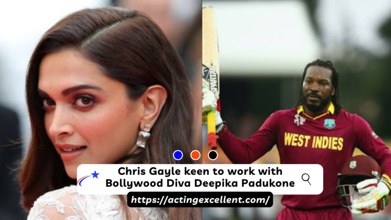 West Indies Cricketer Chris Gayle keen to work with Bollywood Diva Deepika Padukone