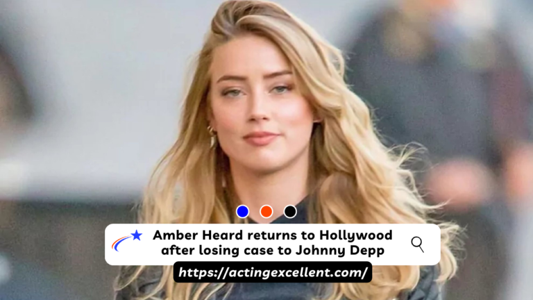 Amber Heard returns to Hollywood after losing case to Johnny Depp