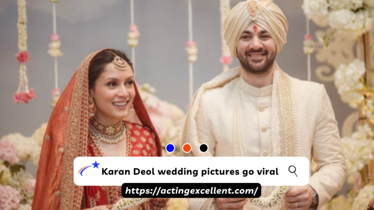 Karan Deol wedding pictures go viral