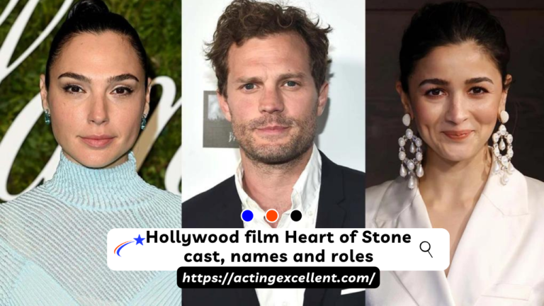 Hollywood film Heart of Stone cast, names and roles