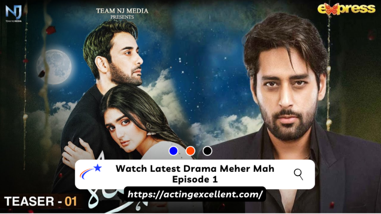 Watch Latest Drama Meher Mah Episode 1 