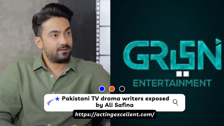 Pakistani TV drama writers exposed by Ali Safina