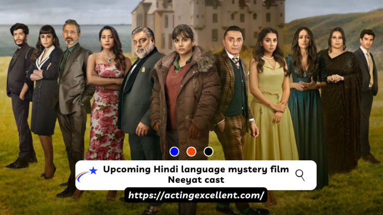Upcoming Hindi mystery film Neeyat cast