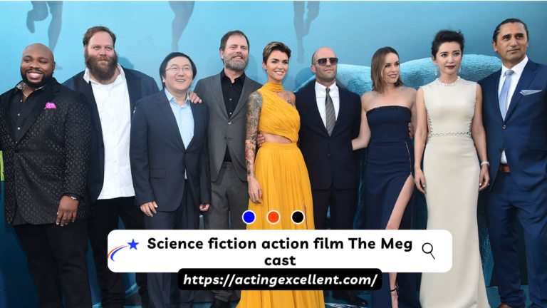 Science fiction action film The Meg cast