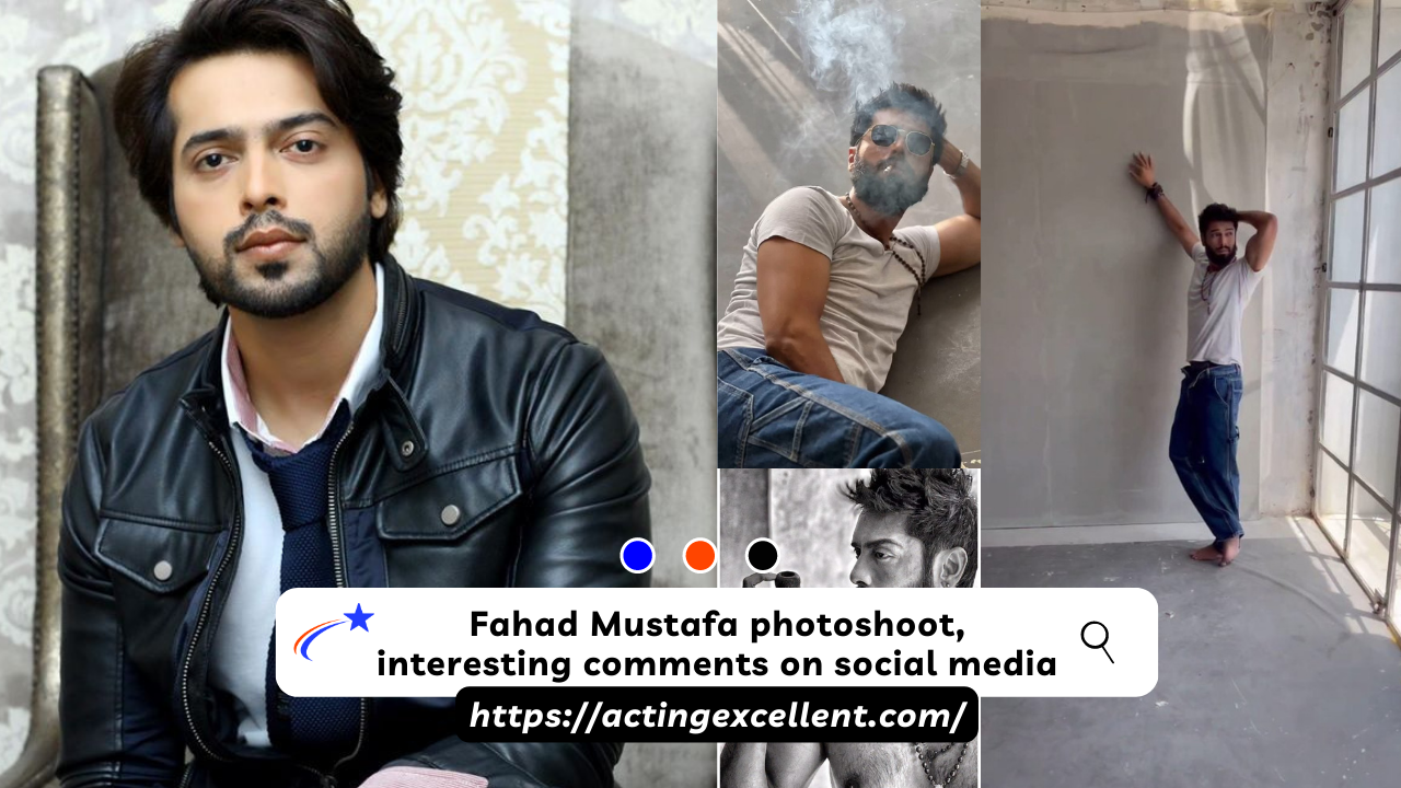 Fahad Mustafa photoshoot