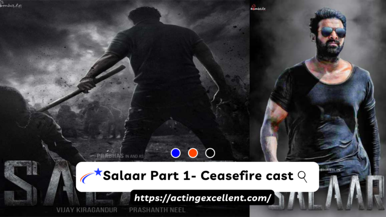 Salaar Part 1- Ceasefire cast
