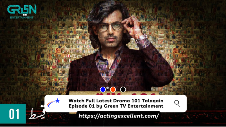 Watch Full Latest Drama 101 Talaqain Episode 01 by Green TV Entertainment