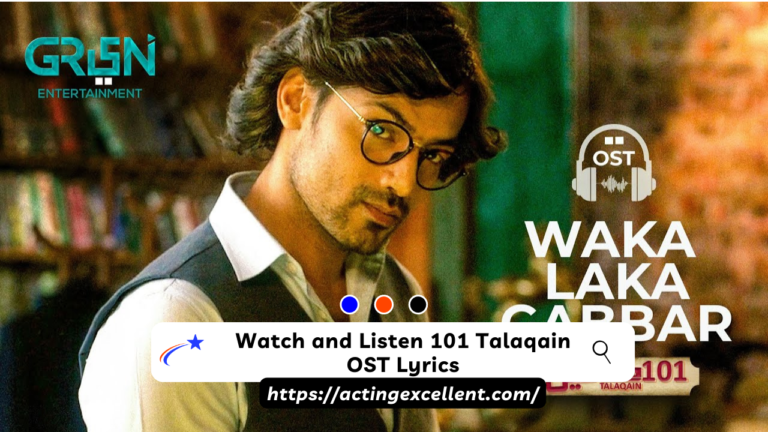 Watch and Listen 101 Talaqain OST Lyrics