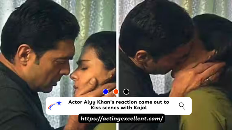 Actor Alyy Khan’s reaction came out to Kiss scenes with Kajol
