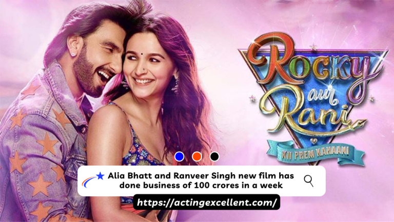 Alia Bhatt and Ranveer Singh new film has done business of 100 crores in a week