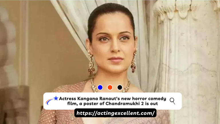 Actress Kangana Ranaut’s new horror comedy film, a poster of Chandramukhi 2 is out