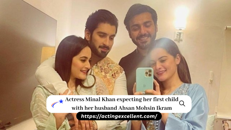 Actress Minal Khan expecting her first child with her husband Ahsan Mohsin Ikram