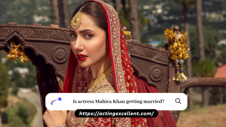 Is actress Mahira Khan getting married?