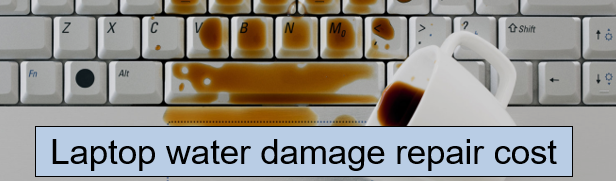 Laptop water damage repair cost (2024)