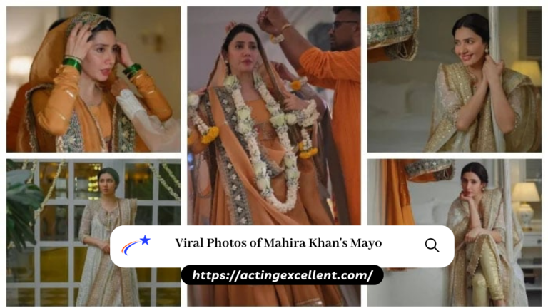 Viral Photos of Mahira Khan’s Mayo