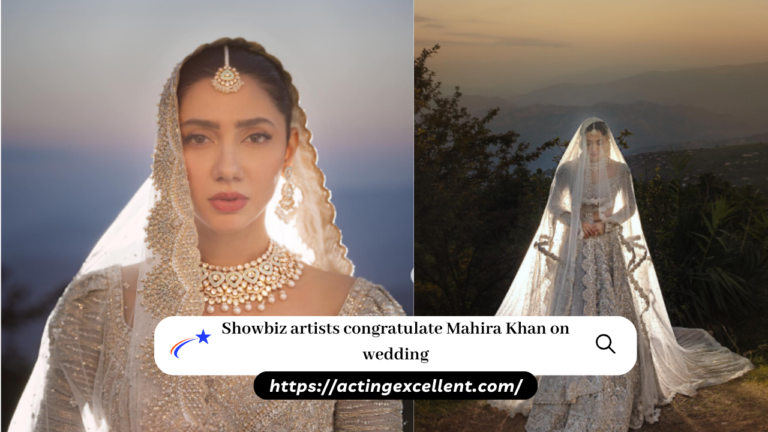 Showbiz artists congratulate Mahira Khan on wedding