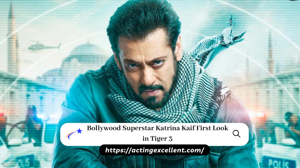 Bollywood Superstar Katrina Kaif First Look in Tiger 3