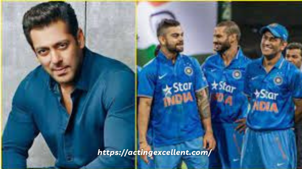 Pak-India Battle; Actor Salman Khan came to the field to support the Indian team