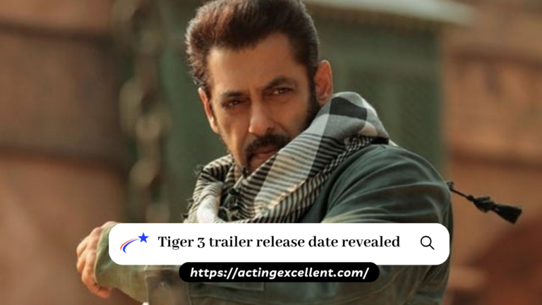 Tiger 3 trailer release date revealed
