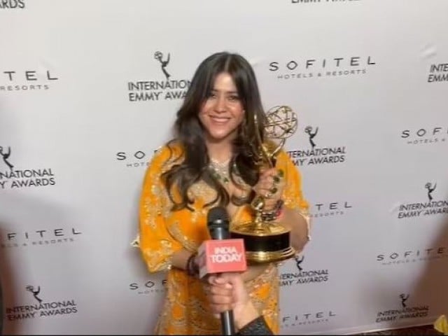 Producer Ekta Kapoor became the first Indian director to win the 'Emmy Directing Award'