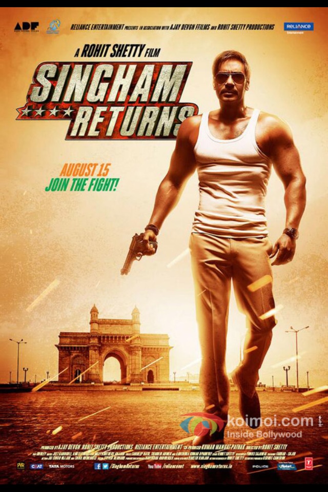 The explosive poster of Singham Again has been released